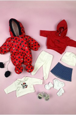 Одяг для ляльки Baby Born / Бебі Борн – комплект одягу "Міккі" з 10 речей