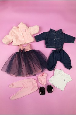Одяг для ляльки Baby Born / Бебі Борн – комплект одягу "Ексклюзивний" з 8 речей