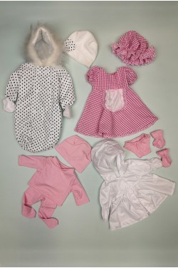Набiр одягу для ляльки Baby Born "Нiжний" (10 одиниць)