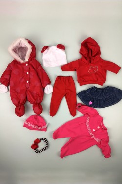 Набiр одягу для ляльки Baby Born  (9 одиниць)