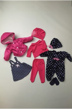 Набiр одягу для ляльки Baby Born  (8 одиниць)