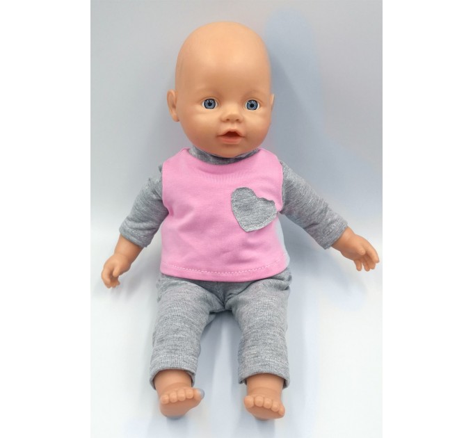 Одежда для кукол Baby Born ростом 32 см - Костюм с сердечком
