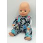 Одяг для Бебі Бон 36 - 38 см/Baby Born - Костюм "Літери"