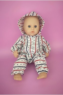 Комбинезон из хлопка (36 cм)