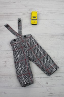 Комбинезон в клетку (36 см)