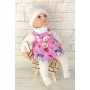 Костюм с розовым сарафаном (36 см)