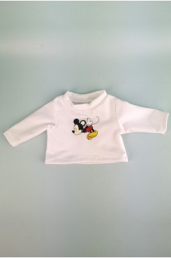 Футболка с принтом для куклы Baby Born (разные рисунки)