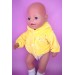 Плюшевая кофта "Одуванчик" для пупса Baby Born 40 - 44 см