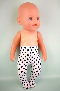 Колготки у горошок для пупса Baby Born