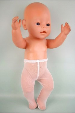Колготки-сітка для пупса baby born 40 - 44 см
