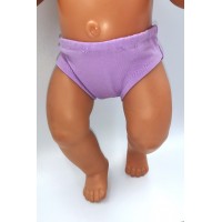 Трусики сиреневые для пупса baby born 40 - 44 см