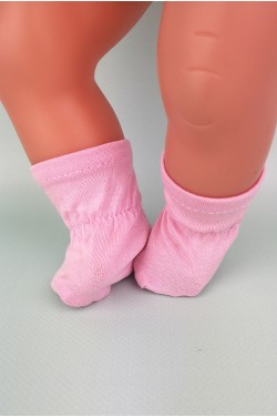 Шкарпетки рожеві для пупса Baby Born 40 - 44 см