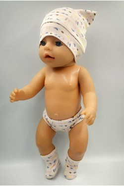 Набір "Приємний" - одяг для ляльки baby born 40 - 43 см