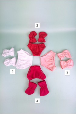 Трусики з шкарпетками для ляльки Baby Born в асортименті
