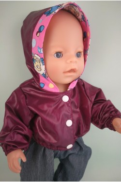 Вітрівка комбінована для пупса Baby Born 40 - 44 см