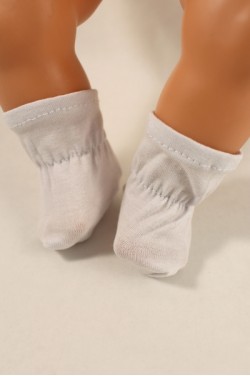 Шкарпетки білі для пупса Baby Born 40 - 44 см