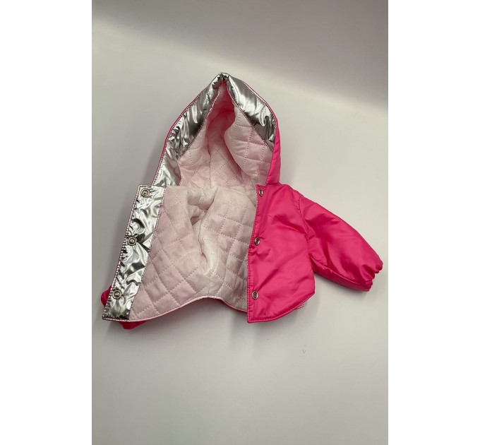 Одежда для Baby Born - куртка теплая розовая Bubble gum
