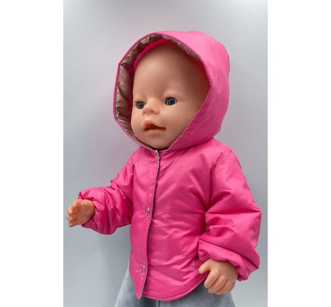 Одежда для Baby Born - куртка теплая розовая Bubble gum