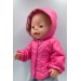 Одежда для Baby Born - куртка теплая розовая Bubble gum