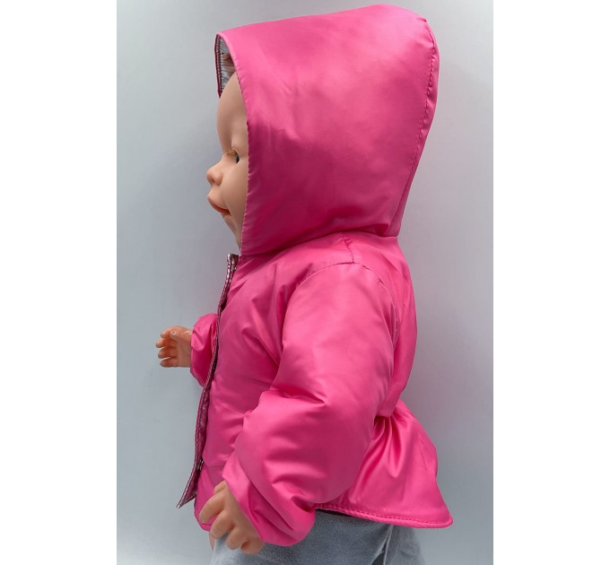 Одежда для Baby Born - куртка теплая розовая Bubble gum