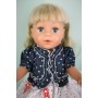 Болеро джинсовое для пупса Baby Born 40 - 44 см