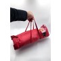 Люлька-переноска для ляльки 40 - 43 см - Люлька-килимок для сну та прогулянок червона (для пупса Baby Born)