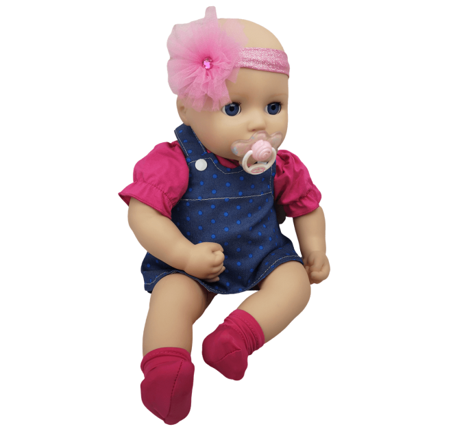 Костюм з джинсовим сарафаном (46 см)