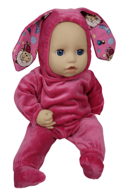 Костюм "Заинька" розовый (46 см)
