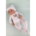 Одежда для куклы Антонио Хуан 42 см - Костюм-тройка натуральный