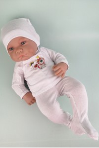 Одежда для куклы Антонио Хуан 42 см - Костюм-тройка натуральный Одежда для куклы Антонио Хуан 42 см - Костюм-тройка натуральный