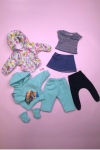 Комплект одежды для куклы Baby Born (7 единиц)