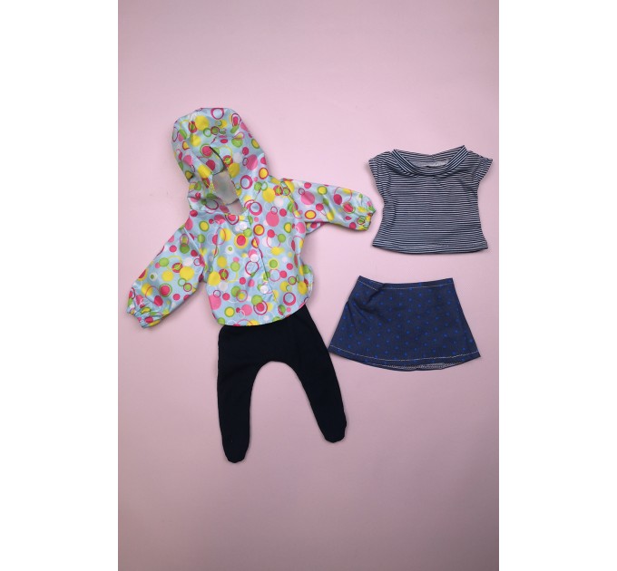 Комплект одежды для куклы Baby Born (7 единиц)
