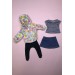 Комплект одежды для куклы Baby Born (7 единиц)