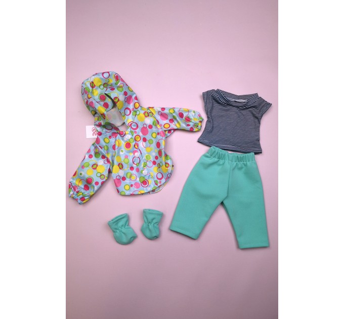Комплект одежды для куклы Baby Born (7 единиц)