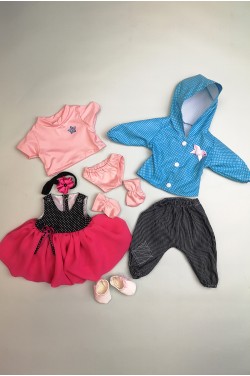 Набiр одягу для ляльки Baby Born  (8 одиниць)