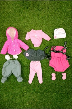Одяг для ляльки Baby Born / Бебі Борн - комплект одягу з 9 речей