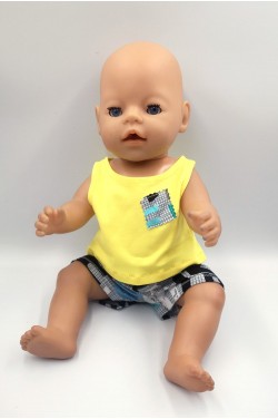 Костюм «Летний» для пупса Baby Born / Беби Бон