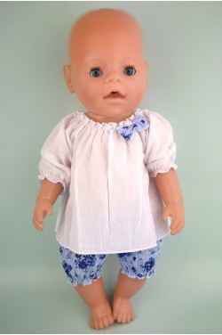 Костюм хлопковый для пупса Baby Born 40 - 44 см