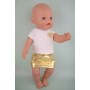 Майка з золотою спідницею для пупса Baby Born