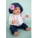 Костюм "Красотка" для пупса Baby Born 40 - 44 см
