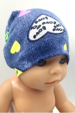 Шапка "Микки" для куклы Baby Born 40 - 44 см