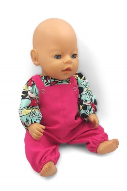 Комплект одежды для пупса Беби Борн / Baby Born - Комбинезон с блузой