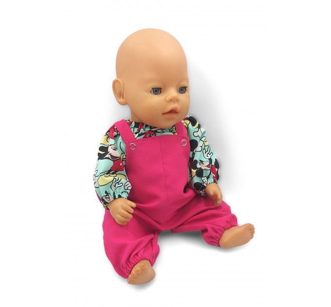 Комплект одягу для пупса Бебі Борн / Baby Born - Комбінезон з блузою