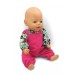 Комплект одягу для пупса Бебі Борн / Baby Born - Комбінезон з блузою