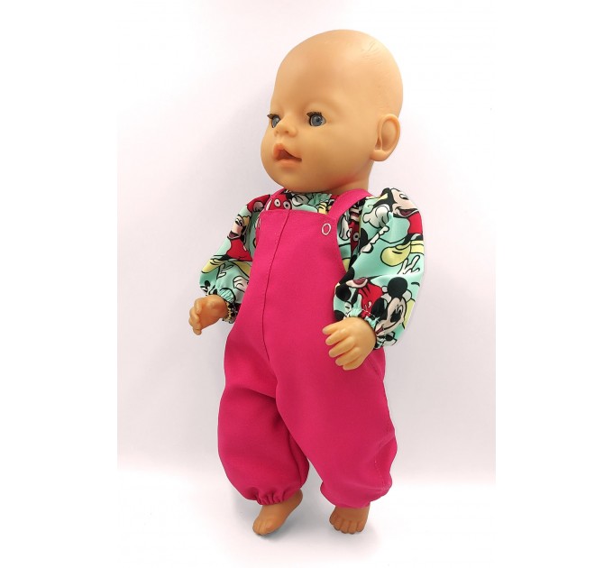 Комплект одягу для пупса Бебі Борн / Baby Born - Комбінезон з блузою