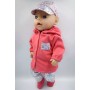 Комплект одягу 4 речі для Baby Born / Бебі Борн 40 - 44 см - Костюм "Модниця"