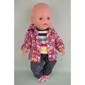 Костюм "Сентябрь" - одежда для пупса Baby Born 40 - 44 см