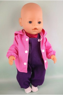 Одежда для пупса Baby Born 43см (4 вещи) - Костюм "Рита"