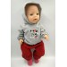 Костюм "Привет, Микки" для пупса Baby Born 43см