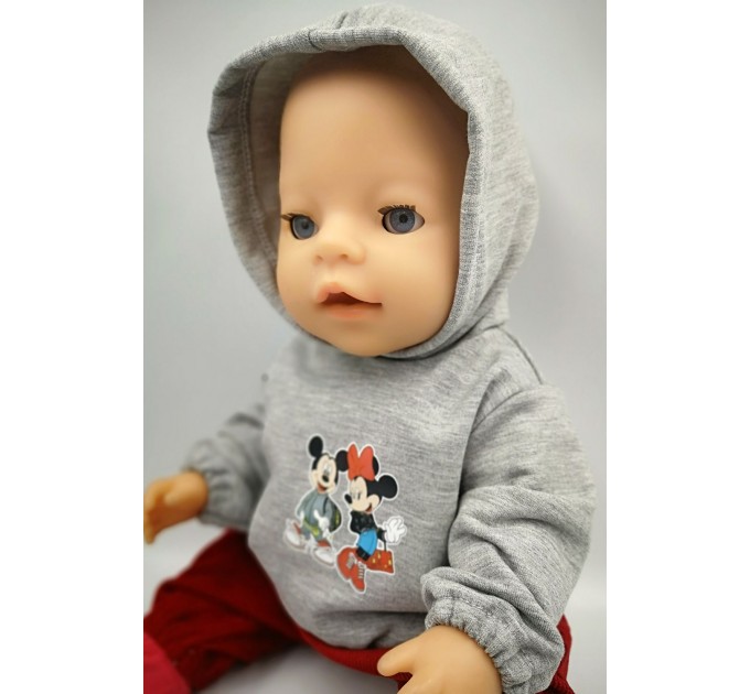 Костюм "Привет, Микки" для пупса Baby Born 43см